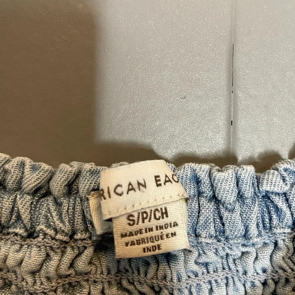 American eagle denim smock dress size small - Picture 3 of 6